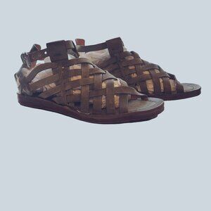 A.S.98 Army Green Sandals Size 37